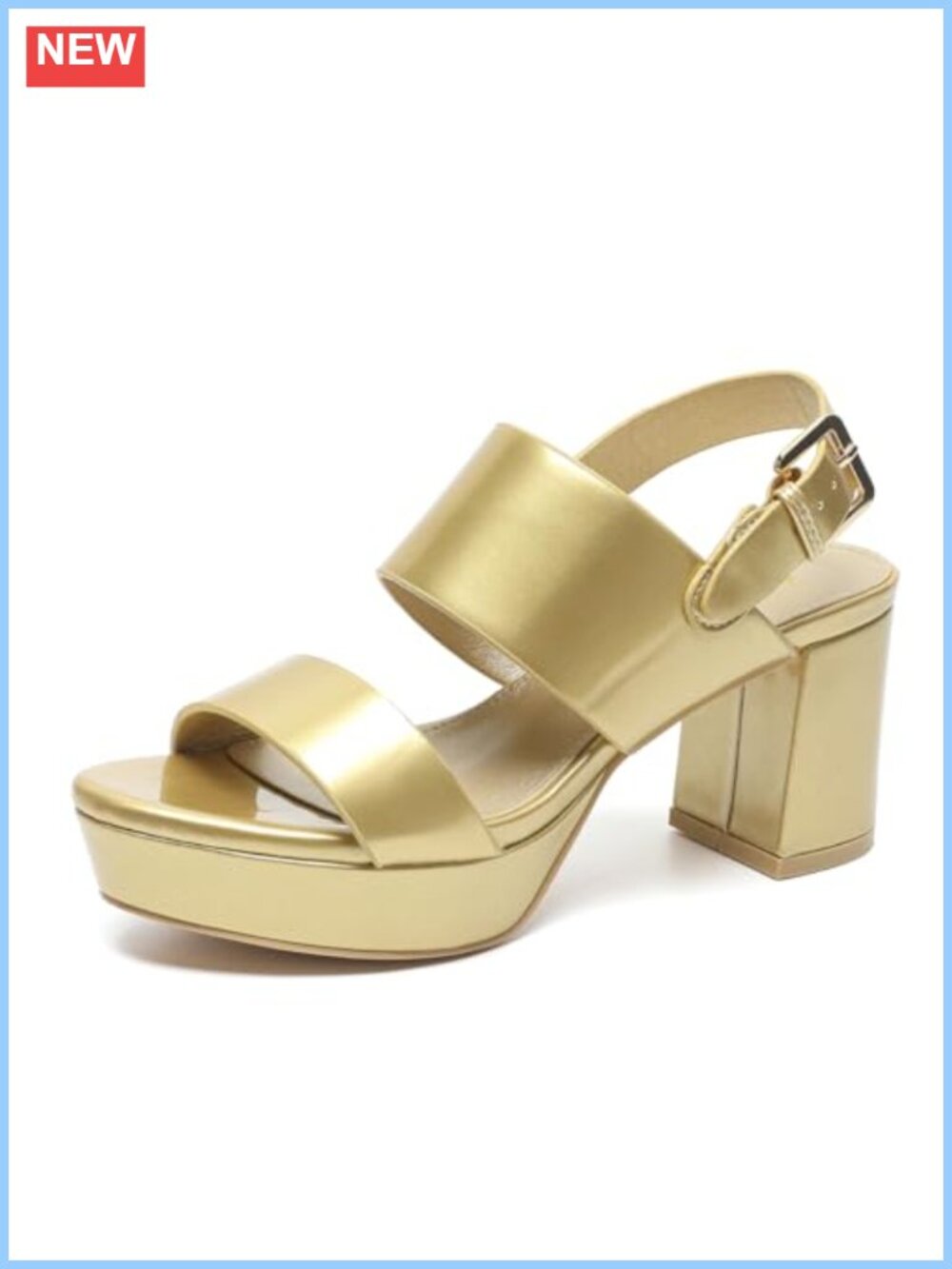 3 Inch Block Heel Platform Sandals Chunky Heeled Sandals Women